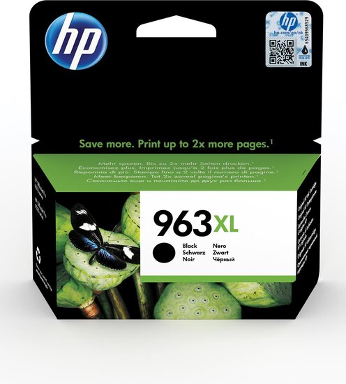 HP inktcartridge 963XL, 2.000 pagina's, OEM 3JA30AE, zwart