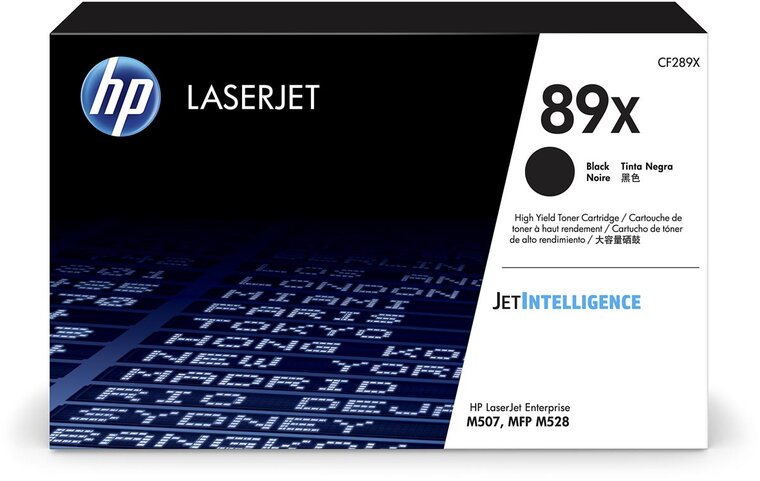 HP toner 89X, 10.000 pagina's, OEM CF289X, zwart
