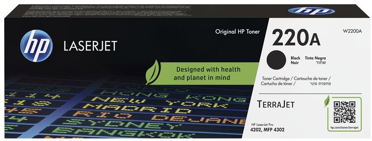 HP toner 220A, 2.000 pagina's, OEM W2200A, zwart