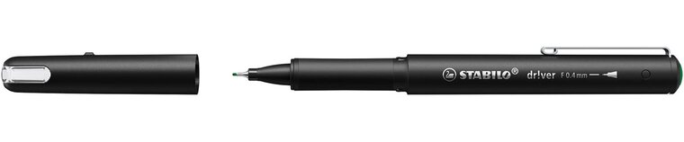 STABILO dr!ver fineliner, fijne punt, groen