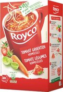 Royco Minute Soup tomaat groenten vermicelli, pak van 20 zakjes