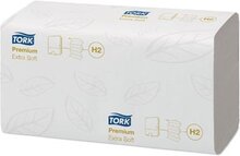 Tork Premium Xpress&reg; extra zachte handdoek XL, multifold, 2-laags, systeem H2, wit