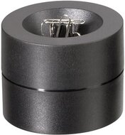 MAUL papercliphouder Pro ECO magnetisch, &Oslash;7.3x6cm, 85% gerecycled kunststof zwart