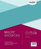 Multo geperforeerde showtas ft A5, 17-gaatsperforatie, glashelder