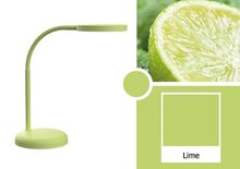 MAUL bureaulamp LED Joy op voet, warmwit licht, lime green