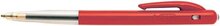 Bic balpen M10 Clic schrijfbreedte 0,4 mm, medium punt, rood