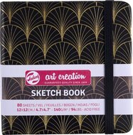Talens Art Creation schetsboek, Art Deco, 12 x 12 cm