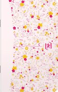 Oxford Floral softcover notitieblok, ft 9 x 14 cm, 30 vel, gelijnd, 4 geassorteerde designs