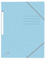 Oxford Top File+ elastomap, voor ft A4, pastelblauw