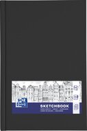 Oxford &quot;Sketchbook&quot; dummyboek, 96 vel, 100 g/m&sup2;, ft A6, zwart