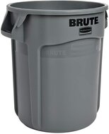 Rubbermaid afvalcontainer Brute, zonder deksel, 76 liter, grijs