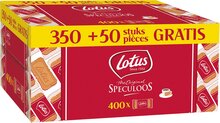 Lotus Biscoff speculoos, doos van 350+50 individueel verpakte stuks