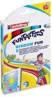 Edding Window Marker Funtastics, ophangetui met 5 stuks