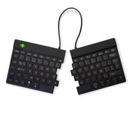 R-Go Split Break ergonomisch Bluetooth toetsenbord, azerty, zwart