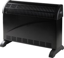 Domo convector verwarming Turbo, zwart