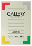 Gallery kalkpapier, ft 21 x 29,7 cm (A4), blok van 50 vel