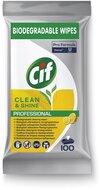 Cif vochtige schoonmaakdoekjes Clean &amp; Shine, pak van 100 stuks