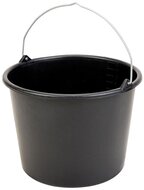 Emmer 12 liter, zwart