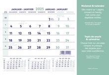 Brepols muismatkalender, ft 23X18 cm, Nederlands-Frans, 2025