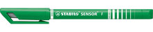 STABILO SENSOR fineliner, 0,3 mm, groen