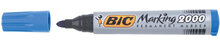 Bic permanent marker 2000-2300 blauw, schrijfbreedte 1,7 mm, ronde punt