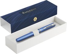 Waterman vulpen Allure, fijne punt, giftbox, blauw