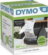 Dymo etiketten LabelWriter ft 102 x 210 mm (DHL), wit, 140 etiketten