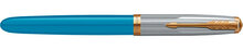 Parker 51 Premium vulpen medium, turkoois GT