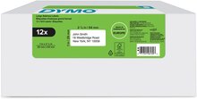 Dymo etiketten LabelWriter ft 25 x 54 mm, wit, doos van 12 x 500 etiketten