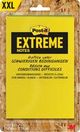 Post-it&reg; Extreme Notes, ft 114 x 171 mm, 2 blokken van 25 blaadjes, geassorteerde kleuren