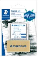 Staedtler set met 2 gommen, op blister