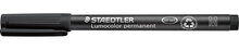 Staedtler Lumocolor 317, OHP-marker, permanent, 1,0 mm, zwart