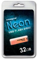 Integral Neon USB 2.0 stick, 32 GB, oranje