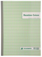 Exacompta ontvangsten, ft A4, Franstalig, dupli (50 x 2 vel)