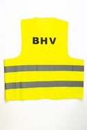 Fixfirst veiligheidsvest, geel, XL (volwassen), met opdruk BHV