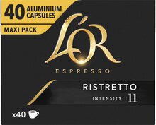 Douwe Egberts koffiecapsules L&#039;Or Intensity 11, Ristretto, pak van 40 capsules