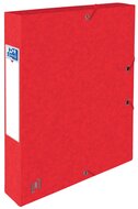 Elba elastobox Oxford Top File+ rug van 4 cm, rood