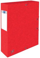 Elba elastobox Oxford Top File+ rug van 6 cm, rood