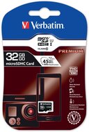 Verbatim microSDHC geheugenkaart, klasse 10, 32 GB