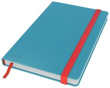 Leitz Cosy notitieboek met harde kaft, voor ft A5, gelijnd, blauw