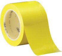 3M Vinyl tape 471, ft 50 mm x 33 m, geel