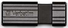 Verbatim PinStripe USB 2.0 stick, 8 GB, zwart