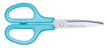 Plus FitCut Curve SMART schaar voor linkshandigen, 17,5 cm, blauw, op blister