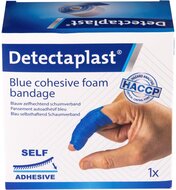 Detectaplast zelfklevend schuimverband, ft 6 cm x 4,5 m, op rol