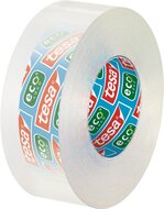 Tesafilm eco &amp; clear ecoLogo, ft 19 mm x 33 m, toren van 8 rolletjes