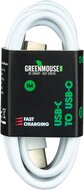 Greenmouse kabel, USB-C naar USB-C, 1 m, wit