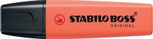 STABILO BOSS ORIGINAL Pastel markeerstift, mellow coral-red (lichtoranje)