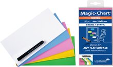 Legamaster Magic-Chart notes, 250 vel, ft 10 x 20 cm, assorti