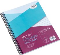 Multo collegedictaat ft 16,5 x 21 cm, gelijnd, 17-gaats