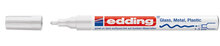 Edding glanslakmarker e-751 CR wit